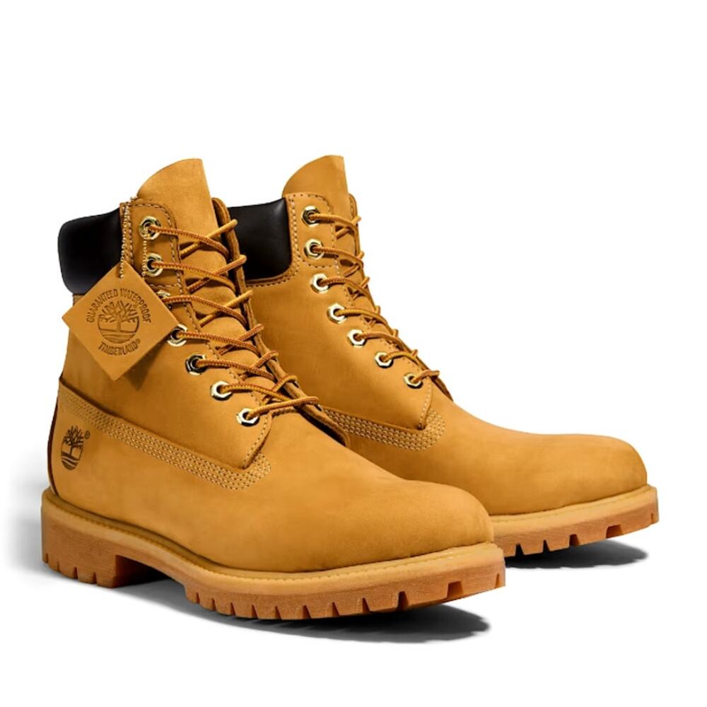 Timberland Premium 6-Inch Waterproof Boots Wheat Size 11